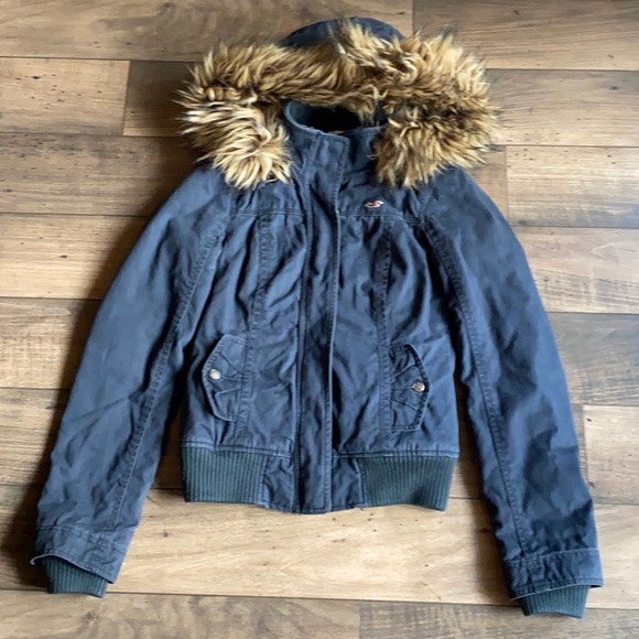 cozy lined bomber jacket